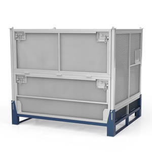 铁塑混合重型周转箱·物流仓储箱笼·支持定制